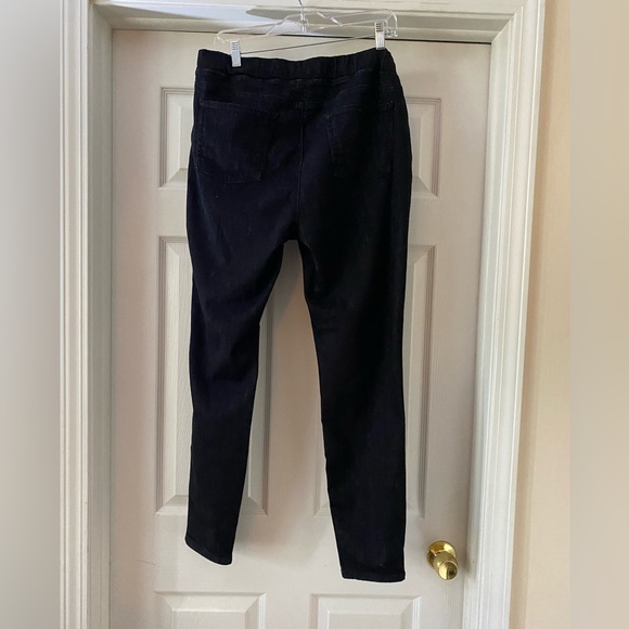 Eileen Fisher organic cotton stretch jean leggings size medium - Picture 5 of 10